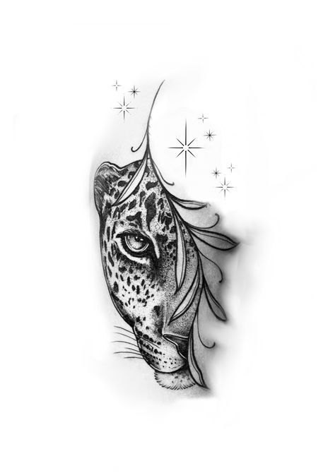 Geometric Jaguar Tattoo, Cheetah Tattoo Design, Animal Mandala Tattoo, Tigres Tattoo, Learning Tattoo, Animal Print Tattoo, Cheetah Print Tattoos, Tattoo Leopard, Cheetah Tattoo