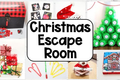 Escape Room Christmas Theme, Free Printable Christmas Escape Room For Kids, Christmas Escape Room Puzzles, Christmas Escape Room For Kids Free, Christmas Escape Room For Teens, Christmas Escape Room Ideas, Christmas Escape Room For Adults, Diy Escape Room For Adults, Nativity Escape Room