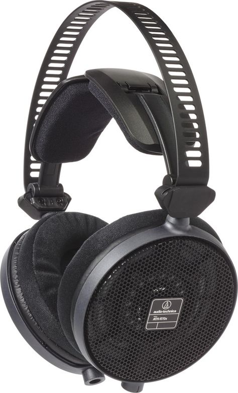 Audio-Technica ATH-R70x. Spacious, accurate sound. The ATH-R70x headphones have an open-back design and deliver natural, reference-quality sound. You can expect clear, wide-open sound. Cyberpunk Earphone, Tactical Headset, Diy Headphone Stand, Supra Aural Headphones, Diy Headphones, Gaming Headphones With Mic, Best Gaming Headset, Open Back Headphones, Jl Audio