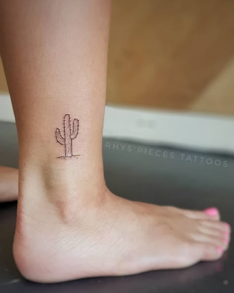 Otter Tattoos, Boo Tattoo, Arizona Tattoo, Cactus Tattoos, Cactus Tattoo, Pieces Tattoo, Small Girl Tattoos, Small Cactus, Disney Tattoo