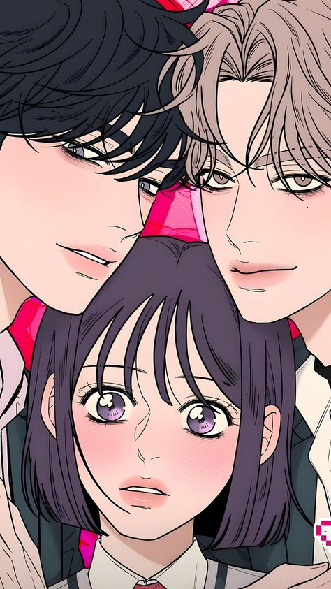 Operation True Love Official Art, True Love Operation Wallpaper, Operation True Love Fanart, Love Operation Manhwa, Dohwa Wallpaper, Eunhyeok Operation True Love, Love Anime Aesthetic, Operation True Love Eunhyuk, Operation True Love Wallpaper