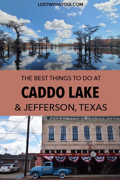 Jefferson Texas Things To Do, Jefferson Tx Things To Do, Caddo Lake Texas, Caddo Lake State Park, Marshall Texas, Jefferson Texas, Caddo Lake, Texas Travel Guide, Lake Texoma