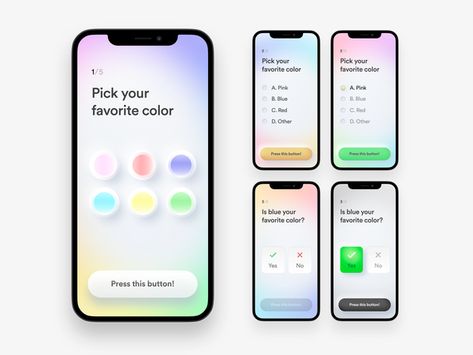 Browse thousands of Survey Interface images for design inspiration | Dribbble App User Interface, Light App, App Interface, User Interface Design, Interface Design, User Interface, Ui Design, App Design, Creative Professional