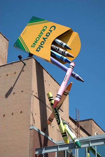 Crayola Crayons in Easton, PA-Lehigh Valley...love it, so eye-catching & whimsical Crayola Factory, Easton Pa, Dc Trip, Travel Wishes, Traveling Tips, Publicidad Creativa, Crayola Crayons, Factory Tours, Guerilla Marketing