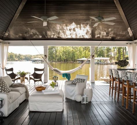 Living Room, Curtains, Weekend Home, Boat House, Outdoor Lounge, Valance Curtains, Hammock, High Quality Images, Lounge