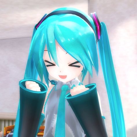 Miku Hatsune Chibi, Miku Chan, Miku Hatsune Vocaloid, Vocaloid Funny, Vocaloid Characters, An Anime, Hatsune Miku, Blue Hair, Cute Icons