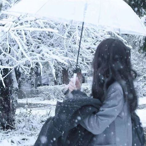 Anime Snow, Snow Aesthetic, Winter Princess, Snow Girl, Aesthetic Japan, Korean Aesthetic, Winter Girls, Winter Aesthetic, Winter Theme