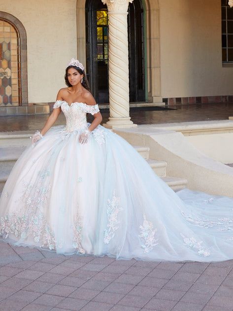 Quinceanera Collection, White Quinceanera Dresses, Debutante Ball, Tulle Balls, Sky Pink, Quince Dress, Ball Gowns Princess, Off Shoulder Gown, Gown Skirt