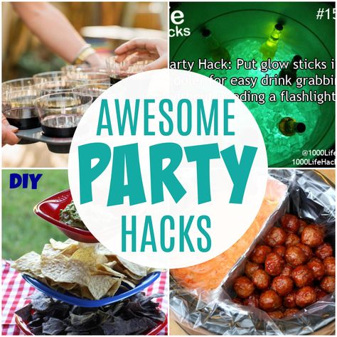 Take Five – 5 Awesome Party Hacks Backyard Party Hacks, Party Food Hacks, Sandwich Sides, Dip Tray, Lawn Party, Take Five, General Ideas, Party Hacks, Tortellini Soup