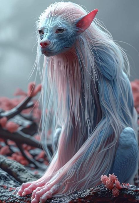 Luxury Animals, Iris Compiet, Magical Beings, Myths & Monsters, Mythical Creatures Fantasy, Scifi Fantasy Art, Creature Artwork, Fantasy Beasts, Alien Concept Art