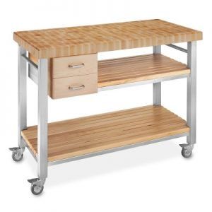 How to Create an Outdoor Kitchen "Feel" | The Havenly Blog Ikea Butcher Block Island, Cheap Kitchen Islands, Butcher Block Kitchen Cart, Marble Top Kitchen Island, Ikea Butcher Block, Butcher Block Island Kitchen, Butcher Block Island, Butcher Block Kitchen, Butcher Block Top