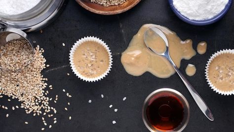 What Can I Substitute for Tahini? Raw Dessert Recipes, Russian Tea Cake, Types Of Desserts, Dessert Bites, Mini Treats, Homemade Teriyaki Sauce, Raw Desserts, Tea Cakes, Vegan Dinners