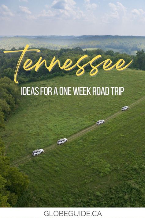 Here’s the perfect Tennessee road trip itinerary for a one week getaway, from must-see destinations to hidden gems you won’t find anywhere else. Tennessee itinerary | Tennessee road trips | Things to do in Tennessee | What to see in Tennessee | Road trips Tennessee Tennessee Road Trip Map, Road Trip Tennessee, Road Trip Prep, Things To Do In Tennessee, One Week Itinerary, Tennessee Road Trip, Natchez Trace, Road Trip Map, Road Trip Routes