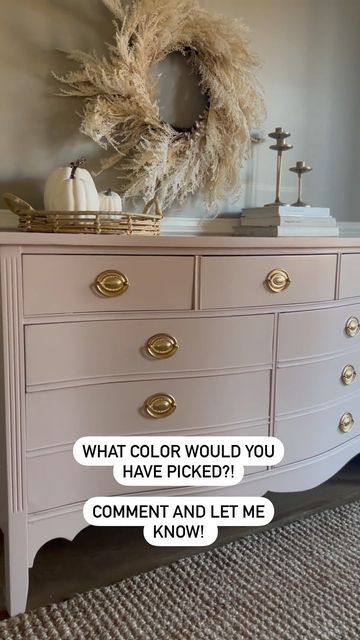 Pink Antique Dresser, Antique Dresser Makeover, Dresser Flips, Pink Dresser, Pink Furniture, Furniture Flipping, Furniture Flips, Art Painting Tools, Painted Dresser