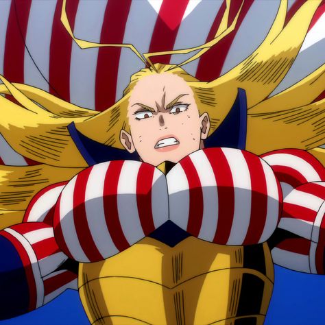 Stars And Stripes Mha Fanart, Stars And Stripes Mha, Shimura Boku No Hero, Ms America, Muscular Female, Sasuke Wallpaper, Mha Fanart, Anime Heroes, Buff Women