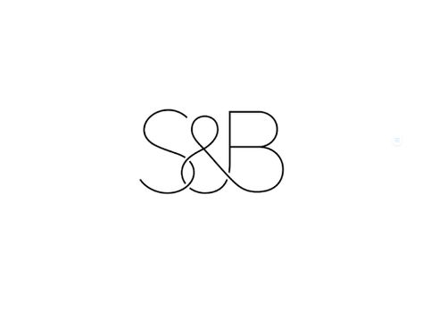 S&B Monogram S B Wallpaper, Nb Monogram Logo, S B Logo, Sb Logo Design Letter, Bs Monogram Logo Design, Bf Monogram Logo, A B Monogram, Bd Monogram Logo, S And B