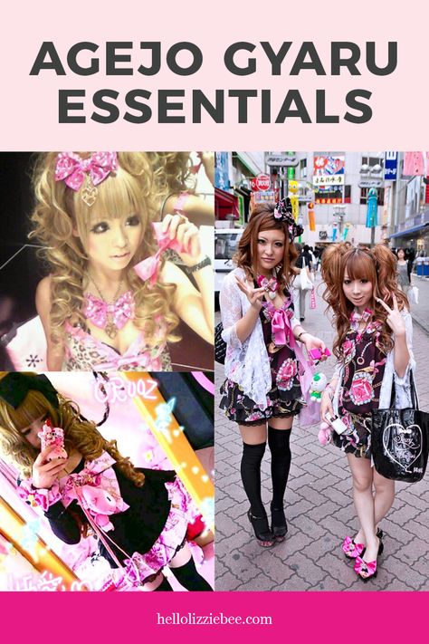 Agejo Gyaru Staples: 16 Things You Should Have - Hello Lizzie Bee Hostess Club, Gyaru Hair, Agejo Gyaru, Gyaru Style, Hair Curlers Rollers, Gyaru Makeup, Hime Gyaru, Faux Fur Scarves, Gyaru Fashion