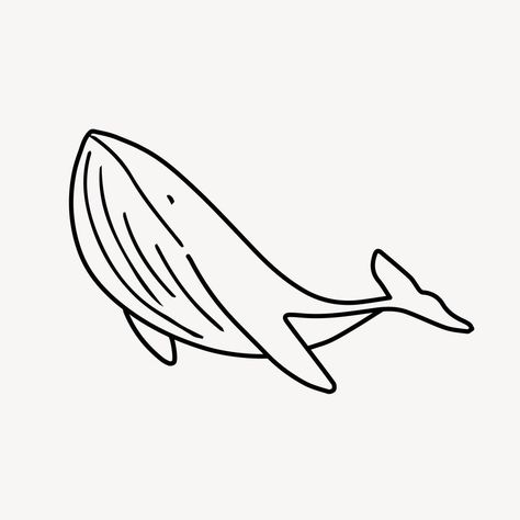 Whales Drawing Simple, Wale Draw Simple, Sea Creatures Outline, Ocean Animals Drawing Easy, Ocean Simple Drawing, Drawing Of Sea Creatures, Easy To Draw Sea Creatures, Simple Ocean Animal Drawing, Sea Animal Drawings Easy