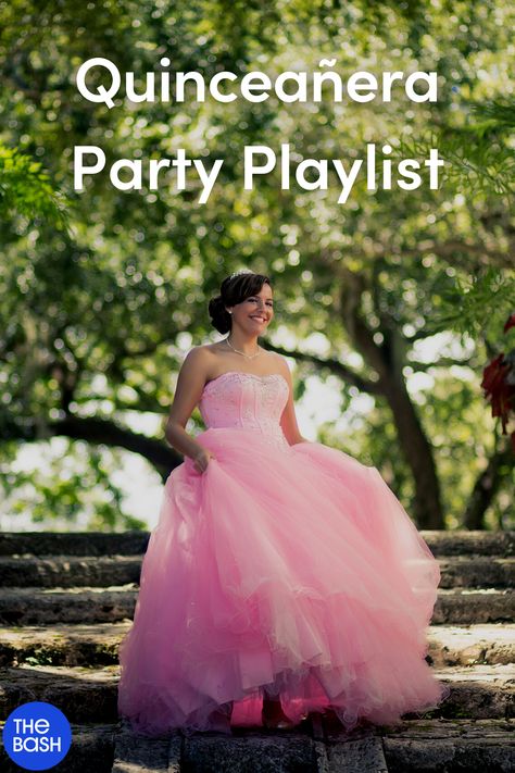 Quince Music List, Quinceanera Music Playlist, Quinceanera Songs Spanish, Quinceanera Playlist, Quinceanera Dances Ideas, Quinceanera Entrance, Quinceanera Songs, Mother Daughter Songs, Quinceanera Traditions