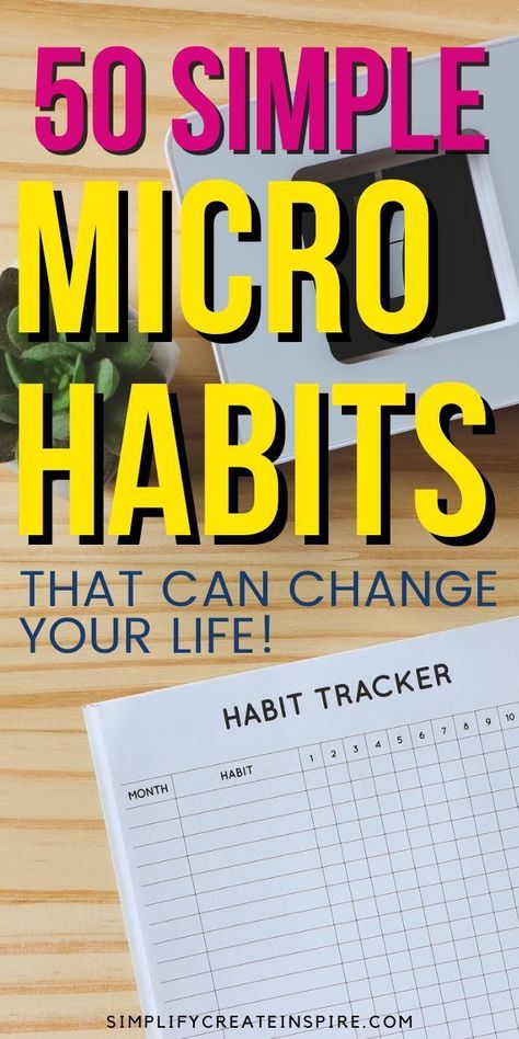 By starting with small, but consistent changes, you can build up momentum and make meaningful improvements over time. What micro habits are, and how they can change your life, the power of habit stacking, plus get inspired with a list of 50 micro habit ideas to try for yourself. Simple Habits To Change Your Life, How To Form A Habit, Micro Habits List, Micro Habits To Change Your Life, Habit Stacking Ideas, Planning Basket, How To Change Your Life, Meditation Before Bed, Habit Ideas