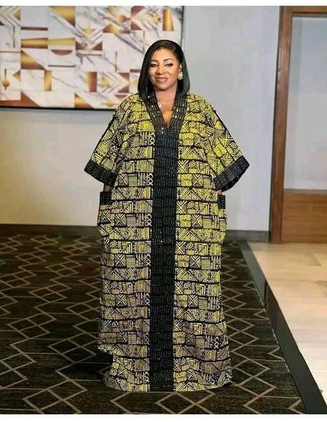 Bubu Ankara Butterfly Gown Styles - Gist94 Beautiful Adire Styles, Abuja Bubu Gown, Abaya African Designs, Long Ankara Bubu Gowns, Bubu Gown For Pregnant Women, Nigerian Abaya Styles, Women Agbada Gown, Kampala Agbada Styles For Ladies, Ankara Abaya Styles For Women