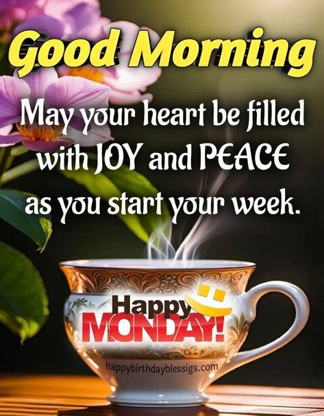 Best Monday Blessings Images with short Prayers and Wishes Good Monday Morning Inspiration, Monday Blessings New Week Good Morning, Happy Blessed Monday, Monday Prayers, Monday Good Morning Images, Monday Morning Blessings, Morning Prayer Images, Monday Morning Prayer, Blessed Monday