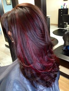 #BEAUTY, #RELATIONSHIPS #Fashion #Animals #Outfits #Winter Outfits #Animals Pelo Color Vino, Hair Color Red Ombre, Winter Hair Color Trends, Winter Dark, Red Ombre Hair, Brown Ombre Hair, Wine Hair, Queen Style, Dark Red Hair