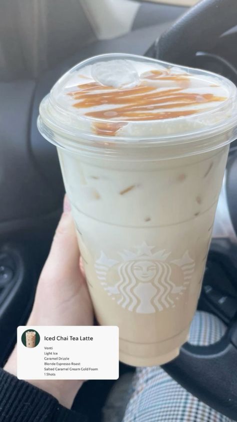 Chai Drinks At Starbucks, Ice Chai Latte Starbucks, Chai Latte Recipe Starbucks, Starbucks Chai Tea Latte Order, Iced Chai Tea Latte Starbucks Orders, Chai Starbucks Drinks, Starbucks Chai Drinks, Starbucks Recommendations, Iced Chai Latte Starbucks