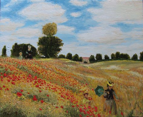 "Poppies Field", 1880, Claude Monte Poppies Claude Monet, Monet Poppies, Wallpapers Room, Poppy Field Painting, Poppies Field, Computer Wallpaper Hd, Poppies Tattoo, Wild Poppies, Monet Paintings