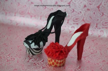 Cupcake Heels, Stiletto Cupcakes, Heel Cupcakes, High Heel Cupcakes, Shoe Cupcakes, Shoe Cakes, Candy Cupcake, Shoe Cake, Cupcake Cake Designs