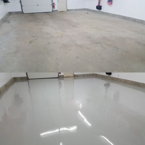 Concrete Sealer Garage, Concrete Driveway Sealer, Floor Sealer, Seal Concrete Floor, Concrete Sealant, Garage Epoxy, Building Construction Materials, Driveway Sealer, Concrete Garage