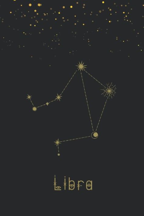 Libra Zodiac Star Constellation, Libra Constalation Tattoo, Libra Tattoo Star Sign, Libra Star Sign Tattoo Zodiac Constellations, Libra Star Tattoo Constellations, Constellation Libra Tattoo, Libra Zodiac Sign Wallpaper, Libra Star Sign Tattoo, Libra Tattoo Constellation