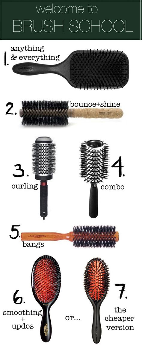 Hair Brush Education Hair Brushes, Hair Dos, Hair Skin, About Hair, Hair Brush, Hair Day, Beauty Secrets, Diy Beauty, Hair Tools