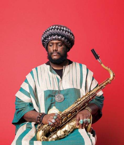 Kamasi Washington’s Giant Step - The New York Times Kamasi Washington, Jazz Saxophonist, To Pimp A Butterfly, Art Blakey, Giant Steps, Times Magazine, Jazz Artists, New York Times Magazine, R&b Music