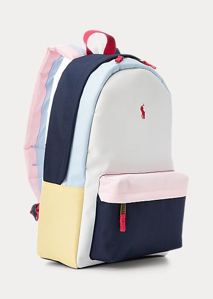 Big Pony Color-Blocked Backpack Big Backpacks, Backpack Reviews, Ralph Lauren Bags, Backpack For Teens, Spring Accessories, Social Media Design Inspiration, Summer Swim Suits, Kids Backpacks, School Backpacks