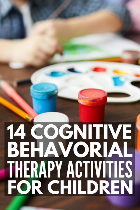 Behavior Therapy Activities, Cbt Activities, Therapy For Kids, Play Therapy Activities, Cbt Worksheets, Cbt Therapy, Counseling Kids, Cognitive Behavior, Therapeutic Activities