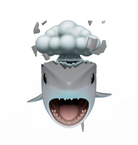 Shark Background, Iphone Stickers, Iphone Wallpaper Classy, Sharks Funny, Hair Color Streaks, Instagram Emoji, Emoji Pictures, Png Aesthetic, Cute Shark