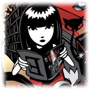 Goth Posters, Rentry Img, Goth Cartoon, Strange Aesthetic, Gothic Poster, Emily The Strange, Aesthetic Goth, Reading