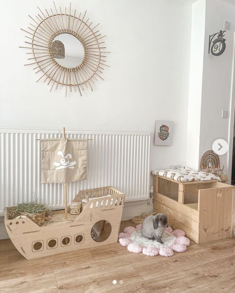 Bunny Corner Ideas, Cute Bunny Set Up, Bunny Outdoor Enclosure, Free Roam Rabbit Set Up, Cute Bunny Cage Ideas, Bunny Play Area, Bunny Pen Indoor, Bunny Cages In Bedroom, Bunny Set Up Indoor