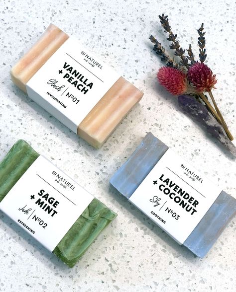 Natural Soap Branding, Soap Brand Logo, Organic Soap Packaging, Bar Soap Packaging Design, Wellness Brand Identity, Soap Branding, Bar Soap Packaging, Soap Label Design, Bath Products Packaging