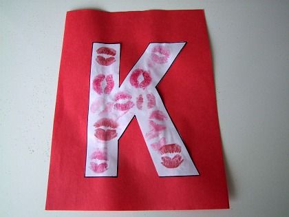 There is so many fun ways you can teach the alphabet to your kids. I put together a list below of fun literacy learning with crafts. We lo... Letter K Crafts, Preschool Letter Crafts, Alphabet Letter Activities, Abc Crafts, Alphabet Letter Crafts, The Letter K, K Crafts, Pre K Activities, Alphabet Crafts