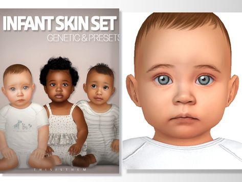 The Sims Resource - [Patreon] Infant Skin N13 Overlay Sims 4 Infant Hair Alpha, Sims 4 Infant Skin Overlay, Infant Hair Sims 4 Cc, Infant Hair Cc Sims 4, Ts4 Hair, Sims 4 Stories, Sims 4 Tattoos, Sims 4 Cc Eyes, Sims Baby