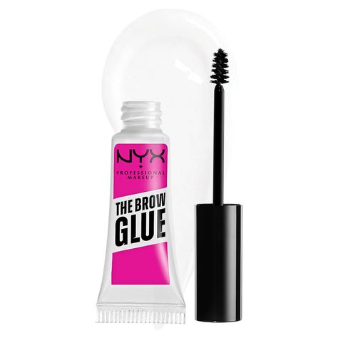 Buy NYX Professional Makeup Brow Glue, Extreme Hold Eyebrow Gel, Clear at Walmart.com Eyebrow Gel Clear, Nyx Brow, Best Brow Gel, Walmart Makeup, Brow Glue, Clear Eyebrow Gel, False Eyelash Remover, Tinted Eyebrow Gel, Makeup Soft