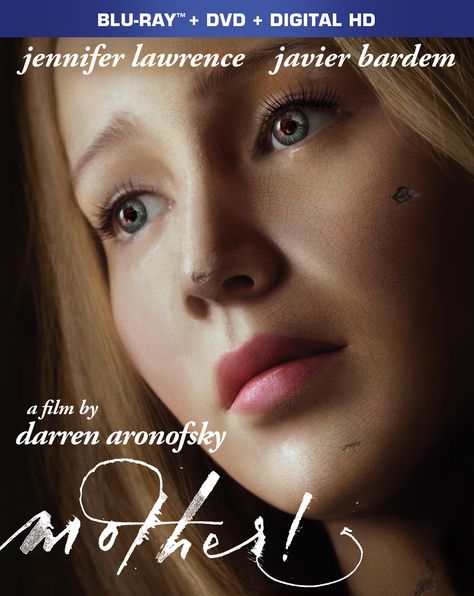 MOTHER! BLU-RAY (PARAMOUNT) Mother 2017, Tam Film, Darren Aronofsky, Javier Bardem, I Love Cinema, Movie Streaming, Michelle Pfeiffer, Men In Black, Jack Nicholson