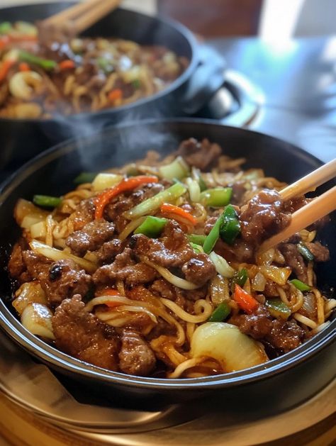 Mongolian BBQ Stir-Fry Recipe - Gourmet Martha Mongolian Stir Fry Recipes, Mongolian Recipes, Mongolian Bbq, Pumpkin Spice Creamer, Tender Meat, Stir Fry Dishes, Easy Chinese Recipes, Stir Fry Sauce, Easy Chinese