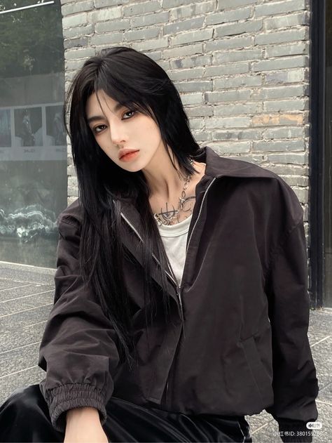 (xiaohongshu app) Korean Reference, Korean Ulzzang Girl, Hairstyles Asian, Chica Cool, Tomboy Outfits, Tomboy Style Outfits, Korean Girl Fashion, Tomboy Fashion, Ulzzang Girl