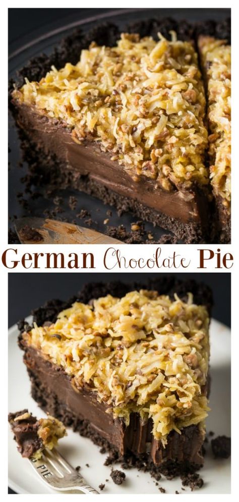 12 Tomatoes German Chocolate Pie, Easy German Chocolate Pie, Coconut Pecan German Chocolate Pie, Different Pies To Make, German Chocolate Pie 12 Tomatoes, German Chocolate Pie Recipe Easy, Recipes With Pie Crust Desserts, Chocolate Pies For Thanksgiving, The Best Pie Recipes