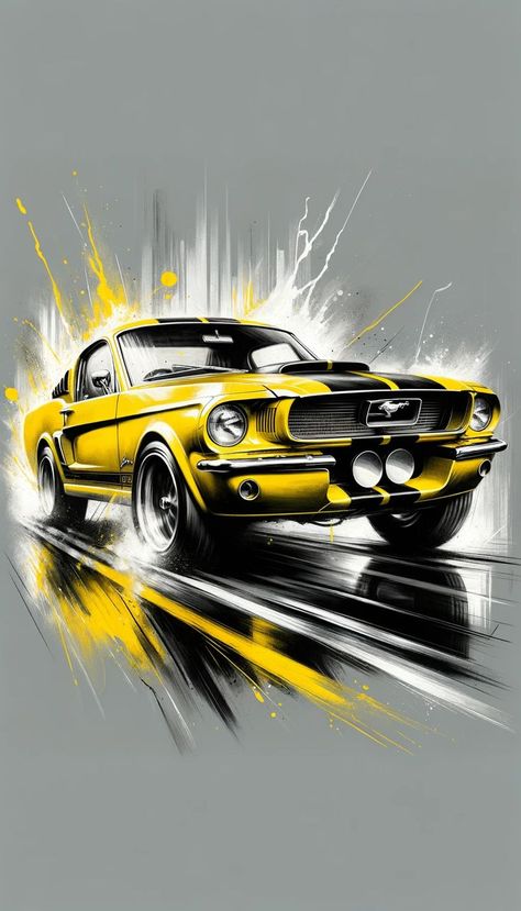 Car iPhone Wallpaper Tata Cars, Mustang Art, Moto Wallpapers, Car Iphone Wallpaper, Mustang Car, Abstract Art Images, Nascar Cars, Mechanical Art, Racing Art