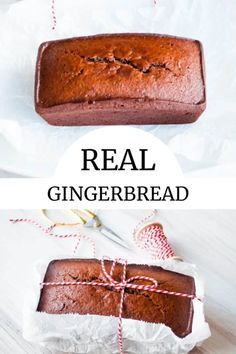 Festive Bread, Gingerbread Dessert Recipes, Gingerbread Bread, Easy Gingerbread Recipe, Gingerbread Dessert, Gingerbread Cake Recipe, Holiday Bread, Gingerbread Recipe, Gingerbread Cake