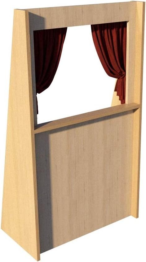 Puppet Theater Plans DIY Woodworking Free Standing Stage Kids Adults Play - Amazon.com Diy Puppet Stage, Puppet Stand, Puppet Theater Diy, Puppet Show For Kids, Kids Puppet Theater, Theater Plan, Theatre Diy, Puppet Stage, Puppets Diy